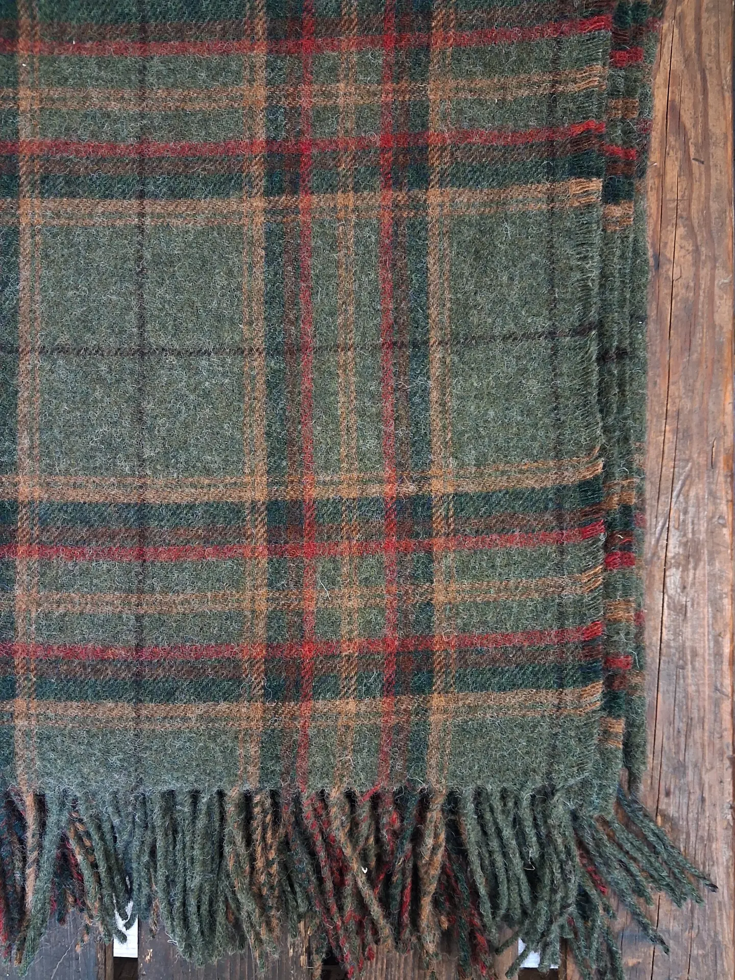 Whernside Braken Throw fabric woven by Marton Mills