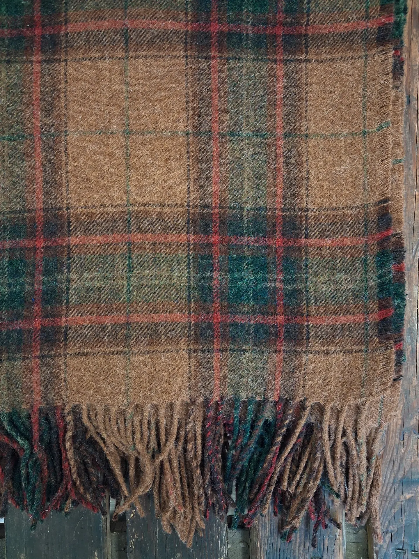 Whernside Heath Throw fabric woven by Marton Mills