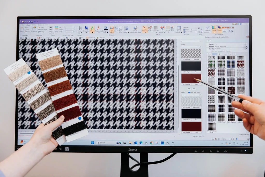 Bespoke Fabric Design Service | Marton Mills